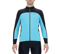 UYN MAN BIKING CORESHELL AEROFIT JACKET, Turquoise/Black, L