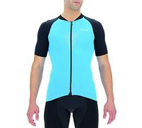 UYN Man Biking GRANFONDO OW Shirt Sh_SL, Blu Danubio/Lavagna, S