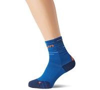 UYN Man Free Run Socks, Calze Da Corsa Uomo, Royal Blue/Orange, 42-44