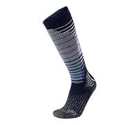 UYN Man Ski Snowboard Socks Calze da Sci/Snowboard Uomo, Uomo, Dark Blue/Grey Melange, 35/38