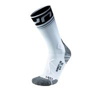 UYN Men Runner's One Mid Socks Abbigliamento da Running Running Socks White - Black 39-41