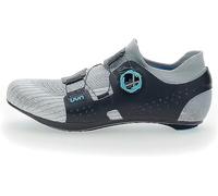 UYN Naked Carbon, Scarpa da Ciclismo Uomo, Argento/Blu, 47 EU