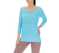 UYN O101982 TO-BE OW Three Quarter SL_ T-Shirt Donna Blu Arabo M