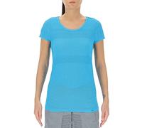 UYN O101987 Natural Training OW Short SL_ T-Shirt Donna Danubio Blu S