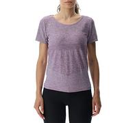 UYN O101987 Natural Training OW Short SL_ T-Shirt Donna Melange Viola Cinese XS