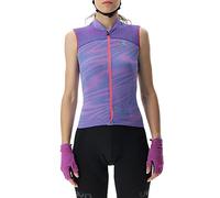 UYN O102296 Biking Wave OW Sleeveless Gilet Sportivo Donna Viola Vibrante M