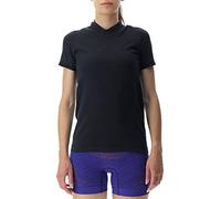 UYN O102338 Running EXCELERATION OW Sh_SL T-Shirt Donna Nero/Ferro L