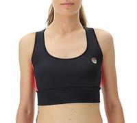 UYN O102351 Running EXCELERATION Smart Storage OW Maglia Lunga Donna Nero/Rosa/Soleggiato L