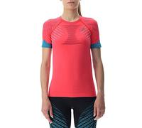 UYN O102379 Running ULTRA1 OW Sh_ SL_ T-Shirt Donna Rosa Rossa/Lilla/Pavone S
