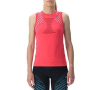 UYN O102380 Running ULTRA1 OW Sleeveless Gilet Sportivo Donna Rosa Rossa/Lilla/Pavone XS
