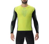 UYN O102429 Running PB42 OW Long_SL T-Shirt Uomo Molla sulfurea/Nero XL