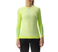 UYN O102431 Running PB42 OW Long_SL T-Shirt Donna Giallo Lime/Sorgente sulfurea S