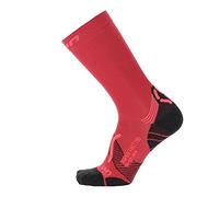 UYN Run Super Fast Mid Calze, Rosso/Rosa, 38 Donna