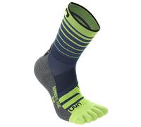 Uyn Runner's Five - calzini corti running - uomo Blue/Green 35/38