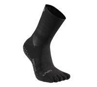 UYN Runner's Five Grip Socks, Black, 39-41 Uomo