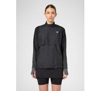 UYN O102471 Running EXCELERATION Wind Long SL. Zip UP T-Shirt Donna Nuvola Nera XS
