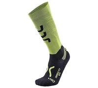 UYN S100070 RUN COMPRESSION FLY Calzini Uomo Verde Acido/Nero 41