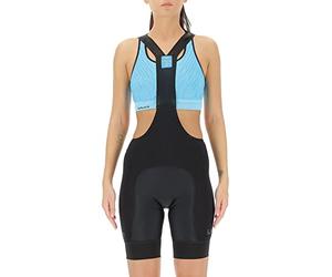 UYN Salopette da Ciclismo Ridemiles, BIB per Lunghe Distanze con Inserti in Maglia 3D, Fondello HC85 e Tecnologia Ultramotion