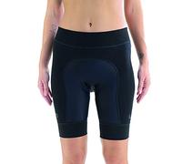UYN Shorts da Ciclismo Ridemiles, BIB Senza Bretelle per Lunghe Distanze, Comfort e Traspirabilità con Inserti in Maglia 3D