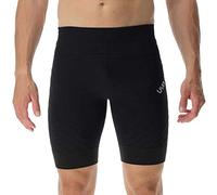 UYN Running ULTRA1 OW Shorts Leggings, Nero/Nero, M Uomo