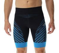 UYN Shorts Running Ultra1, Pantaloncini Aderenti con Compressione Body-Mapped e Cucitura Unica Anti-Irritazioni