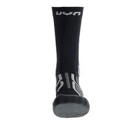 Uyn SMU Trekking Approach Socks - Calze da trekking da donna, nero/grigio, 37-38