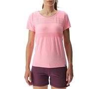 UYN O101987 Natural Training OW Short SL_ T-Shirt Donna Rosa Fluo Melange L