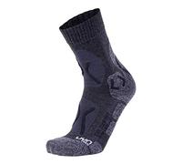 UYN Trekking/Outdoor, Calza Tecnica Per Donna, Anthracite/Black, 39-40