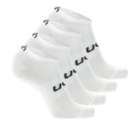 UYN Unisex Calzini per Scarpe da Ginnastica, 4er Pacco - Essentials Logo, Einfar