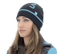 UYN Unisex NATYON Two-Tone Beanie, Black/Black/Turquoise