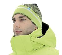 UYN Unisex NATYON Two-Tone Beanie, Black/Kiwi/Colada/White
