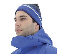UYN Unisex NATYON Two-Tone Beanie, Black Surf The Web/White