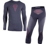 UYN Uomo Set di biancheria intima VISYON antracite/rosso/bianco - L/XL