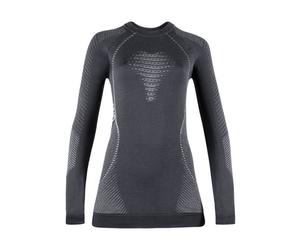 Uyn W Cashmere Shiny 2.0 UW - maglietta tecnica - donna Grey/Grey L/XL