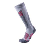 UYN Lady Ski All Mountain Socks L - Donna - Grigio / Rosa - Taglia 37/38- modello 2024