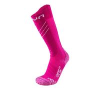 UYN Wintersports Calze Tecniche Da Sci, Adulto, Rosa (Pink/White), 37/38