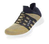 UYN Free Flow Metal Tune, Sneaker Donna, Gold/Antracite, 40 EU