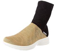 UYN Y100069-S080 3D Ribs Metal Donna, Gold/Black EU 36