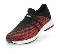UYN Zephyr, Sneaker Donna, Rosso Nero, 38 EU