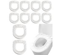 UYRVAPE 10 pezzi Copriwater USA e Getta,Copri Tazza WC Monouso Impermeabili, Copriwater USA e Getta Biodegradabili, Toilette Portatili da Viaggi Campeggio, per Viaggi all'aperto in Hotel