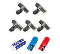 UYRVAPE 100 pezzi mine da compasso 2B da 2 mm*2cm, mina da compasso con gomma e temperamatite per temperamatite da compasso matematico per la creazione del legno