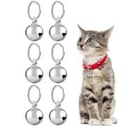 UYRVAPE 6pcs Campanelle per Cani e Gatti - Campanellini Metallo Ciondolo Campanellino per Cani Pet Ciondoli Campane Campanellino per Cani Campanelle Sonagli Campanellini Sonagli in Metallo