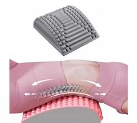 UYSELA Barella per Collo E Schiena Nuovo Massaggiatore per Il Collo Cuscino Chiropratico Dispositivo di Trazione Cervicale Neck And Back Stretcher, Lower Back Pain Relief,Grigio