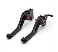 UYSELA Leve Freno e Frizione Corte/Lunghe for Aprilia RST 1000 for Futura 2001-04, ETV 1000 for Capo for Nord 2001-07 (Color : Short Black)