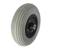 UYSELA Ruota per Sedia a rotelle 8 Pollici Gomma Solida Posteriore Antiscivolo in Poliuretano Ruote Anteriori Riabilitativa per la Sostituzione Carrozzina disabili Accessorio,1Pcs