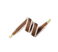 UYSSJTGAZ Cinghie for Borse a Tracolla Intrecciate for Donne, Parti di Larga for Accessori, Catene for(Brown Gold Hook,110cm)