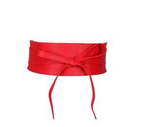 UYSSJTGAZ Cintura da Donna for Abito in Pelle con Fiocco, Cintura Larga, in Vita for Cappotto, Corsetto, in Tinta Unita(Color-a)