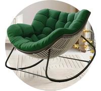 UYSSJTGAZ Cuscino di Ricambio Papasan - Morbido for Dondolo da Interno/Esterno, in Vimini, Rattan, Amaca e Cesto Appeso for Patio, Giardino, Veranda, Balcone(Green)