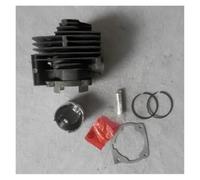 UYTGFO Adatto for 44F-5 CILINDRO PISTONE CUSCINETTO PERNO GUARNIZIONE KIT 44MM 1E44F-5 CG/BG520 2T 52CC DECESPUGLIATORE DECESPUGLIATORE ANELLI CILINDRO CLIP ASSEMBLAGGIO