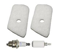 UYTGFO Adatto for decespugliatore Husqvarna 124L 125L 125C 125R 125RJ 128L 128LD 128LDX 128C 128CD 128R 530150253 Kit filtro aria carburante
